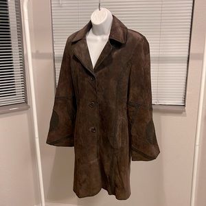 WP by watherproof leather jacket